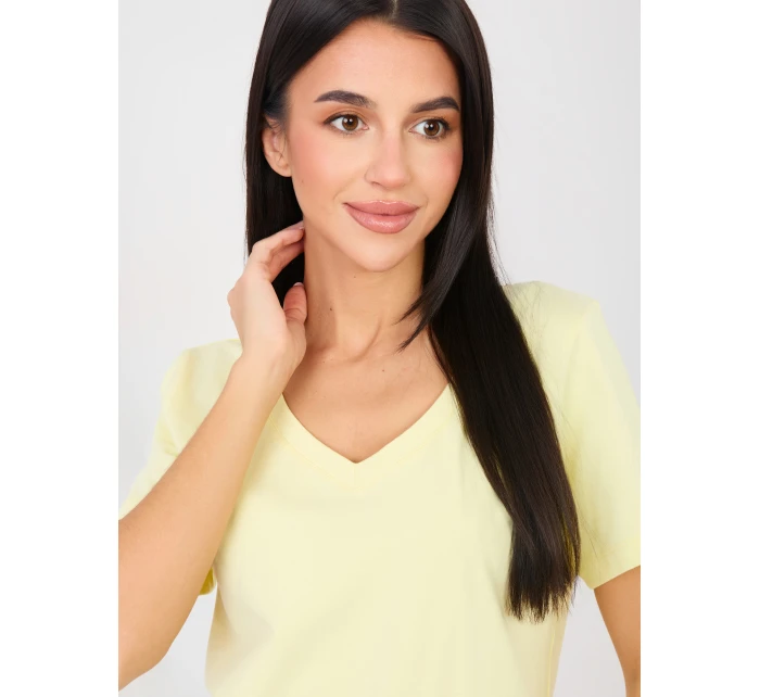 Tričko RV TS A1095.33 světle žluté