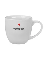 Vlastní text na keramický hrnek 400 ml 