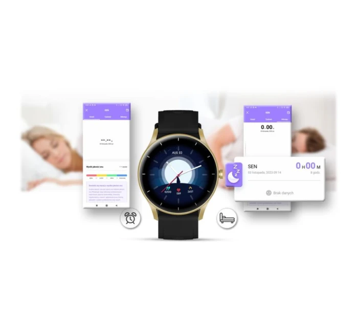 Chytré hodinky model 21804999 - Gravity