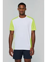 Kariban ProAct PA 4014 Pánské kontrastní sportovní tričko 20.4014 white/red Kariban ProAct PA 4014 Pánské kontrastní sportovní tričko 20.4014 white/red