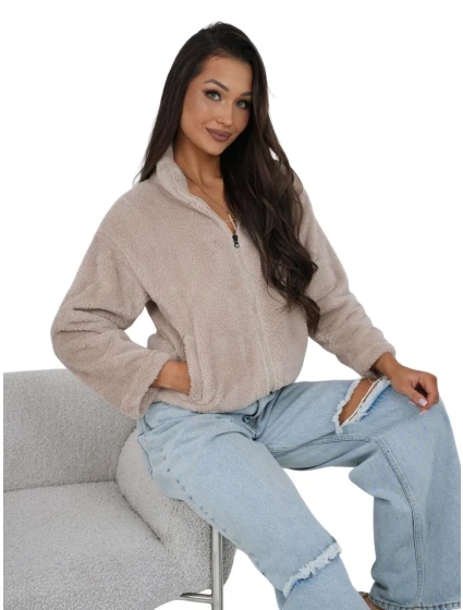 Bluza CS BL model 21920859 jasny beżowy - FPrice Bluza CS BL model 21920859 jasny beżowy - FPrice