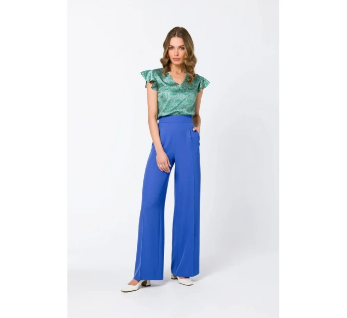 S331 Halenka bez rukávů - modrá