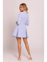 model 20970643 Přiléhavé mini šaty světle modré - Moe model 20970643 Přiléhavé mini šaty světle modré - Moe