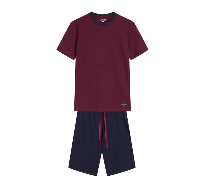 Pánské pyžamo 42633 Dive red - HENDERSON Pánské pyžamo 42633 Dive red - HENDERSON