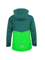 Dětská nepromokavá bunda Trollkids Bryggen 3v1 pro chlapce/dívky zelená (418-308)