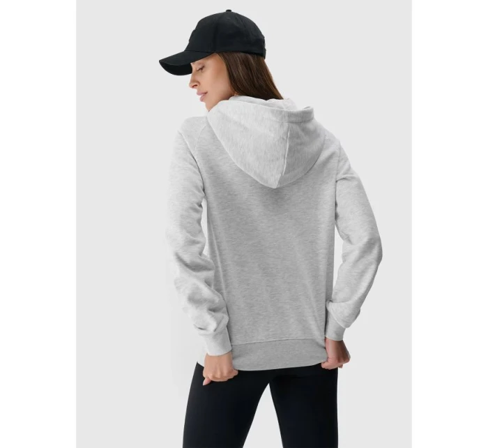 Dámská nepruhovaná mikina s kapucí 4F 4FWMM00TSWSF1764-27M Dámská nepruhovaná mikina s kapucí 4F 4FWMM00TSWSF1764-27M