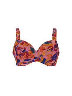 Style Luna Top Big Cup Bikini - horní díl 8769-1 neonovů cervená - RosaFaia