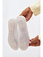 Dámské kožené baleríny model 22100748 Bílá - Maciejka