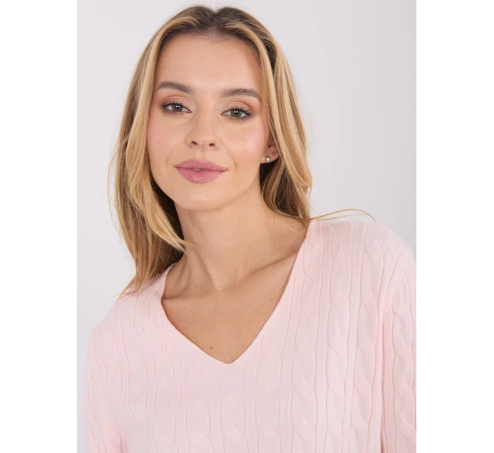 Sweter PM SW B model 21821376 jasny różowy - FPrice