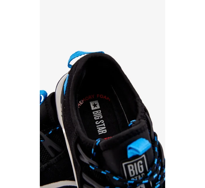 Pánská sportovní obuv Memory Foam System Big Star LL174130 Černe Pánská sportovní obuv Memory Foam System Big Star LL174130 Černe