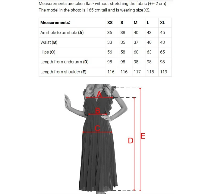 675-1 Midi šaty Blinky s obálkovým výstřihem a brokátovými třpytkami - modré