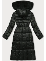 Vypasovaná dámská zimní bunda v army barvě S'west (B8207-B8282-11)