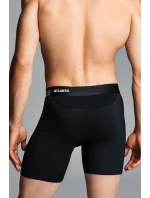 Pánské boxerky model 21308710 Leg long black - Atlantic