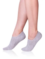 Dámské ponožky invisible BAMBUS SNEAKER SOCKS - BELLINDA - šedá