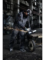 Daiber JN 821 Pracovní bunda - Strong 02.0821 black/carbon