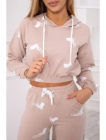 Sada s potiskem pistole béžová Sada s potiskem pistole béžová