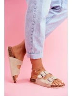 Dámské Nazouváky Béžové model 21533346 - EVENTO Dámské Nazouváky Béžové model 21533346 - EVENTO