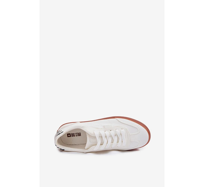 Dámské Tenisky Textilní Big Star model 22042694 Bílé - Big Star Shoes