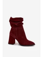 Boty na podpatku  model 220194 Step in style