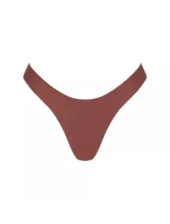 Dámská tanga ZERO Feel 2.0 Tiny tanga - UNKNOWN - tm. hnědé 7505 - SLOGGI