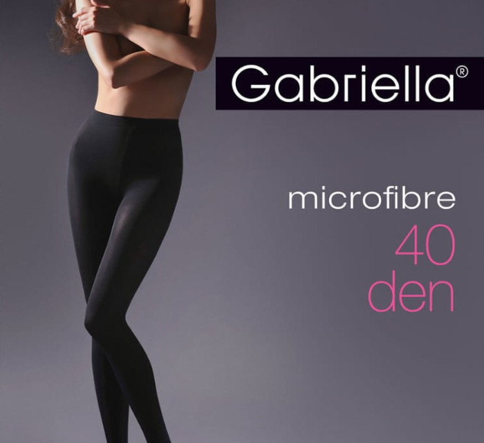Dámské punčochové kalhoty Gabriella Microfibra 40 den 5-XL