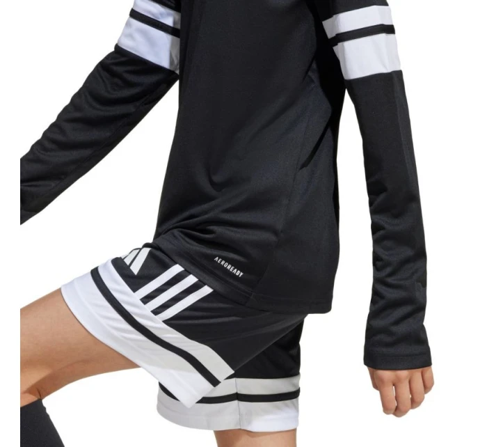 Dětský dres adidas Squadra 25 s dlouhým rukávem černobílý JJ0047
