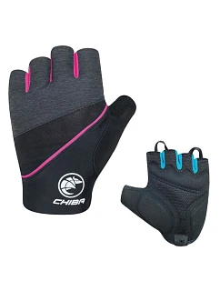 CHIBA rukavice LADY GEL PREMIUM II růžové, velikost M
