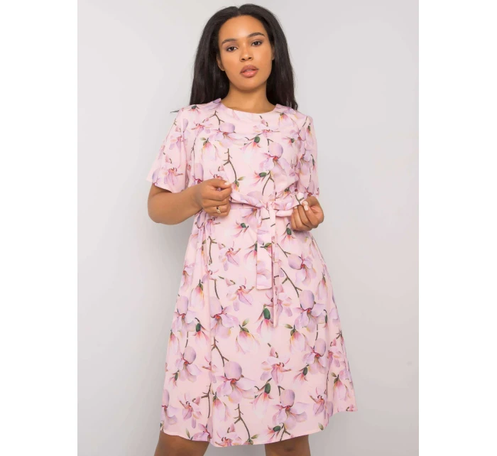 Šaty LK SK 507646 2.29 světle růžová
