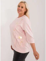 Bluzka RV BZ model 20188683 jasny różowy - FPrice