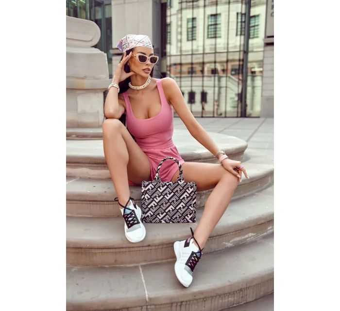 Dámská sportovní obuv nazouvací Bíle Klayra Dámská sportovní obuv nazouvací Bíle Klayra