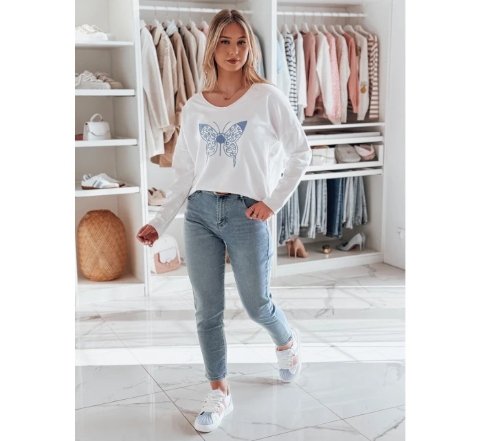 Dámské džínové kalhoty slim fit FITONIC blue FashionStreet UY2450