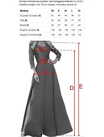 669-1 Romantické maxi šaty s květinou na rameni a rozparkem - lahvově zelené