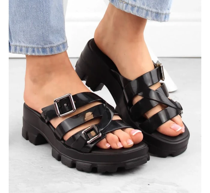 žabky s podpatkem W model 20183834 - Zaxy žabky s podpatkem W model 20183834 - Zaxy