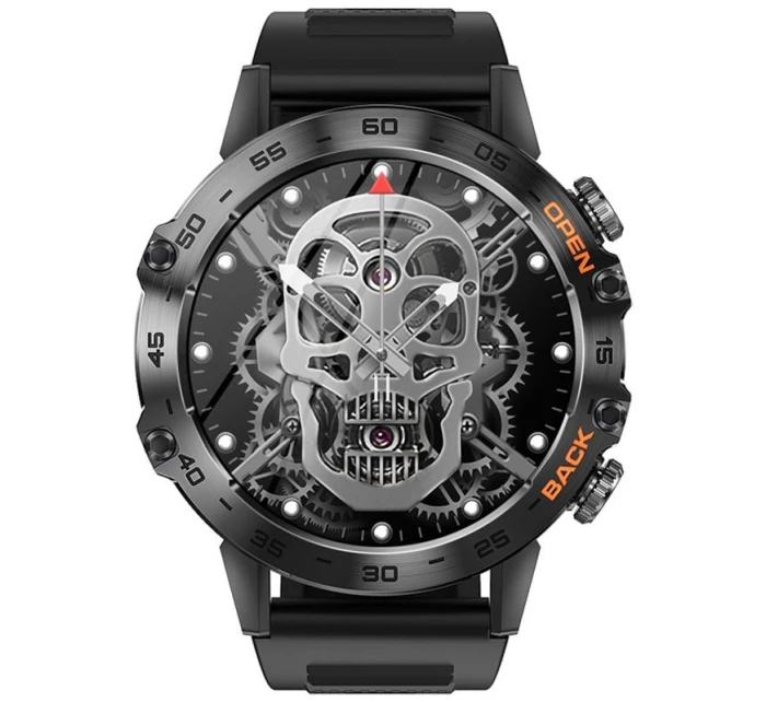 VELTORI VT120-1 Smartwatch Černý silikonový řemínek VELTORI VT120-1 Smartwatch Černý silikonový řemínek