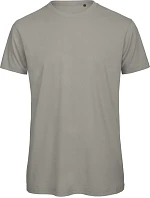 B&C Inspire T /men_° Pánské tričko Medium Fit z bio bavlny 01.TM42 light grey