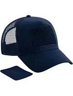 Beechfield B 641 5 panelová kšiltovka "Removable Patch Trucker" 53.0641 french navy