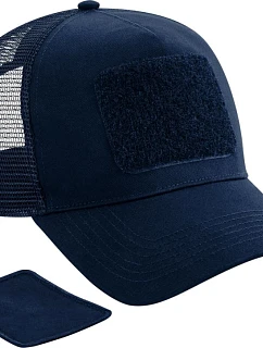 B 641 5 panelová kšiltovka Patch  french navy model 22433471 - Beechfield