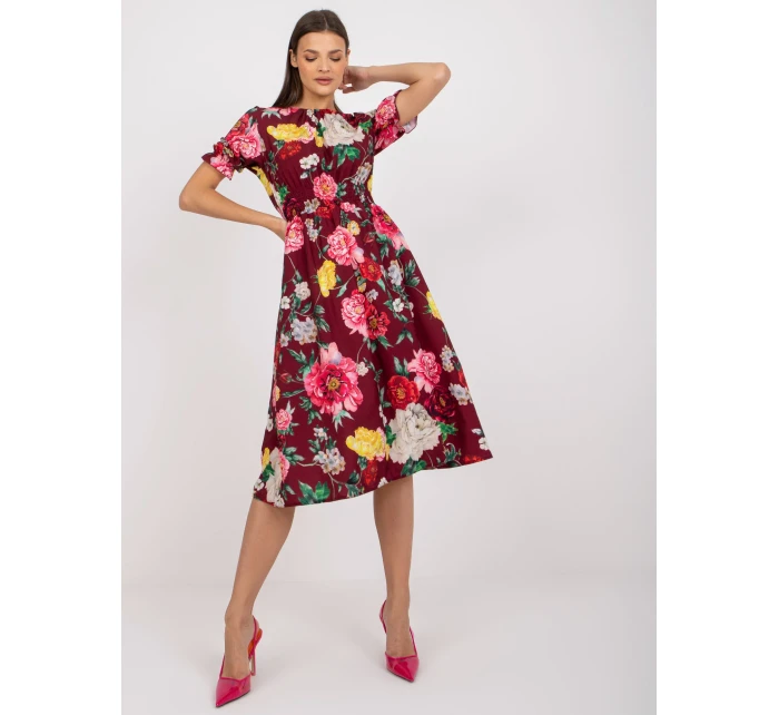 Šaty LK SK 507564.36P kaštanová