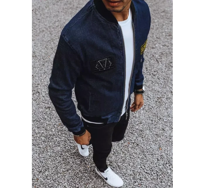 Pánská černá bunda FashionStreet TX4108 Pánská černá bunda FashionStreet TX4108