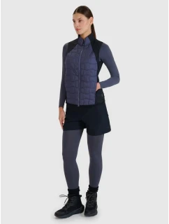 Dámská trekingová bunda bez rukávů 4F 4FWSS25TVJAF180-22S s výplní Primaloft Black