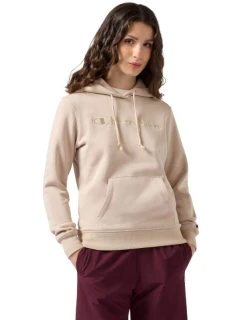 Dámská mikina s kapucí beige model 21812378 - CHAMPION