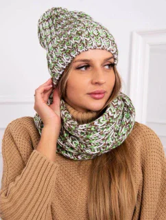 Dámská souprava Flawia K269 green+brown