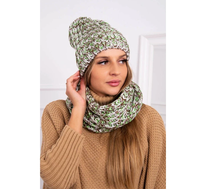 Dámská souprava Flawia K269 green+brown Dámská souprava Flawia K269 green+brown