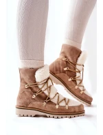 Zateplené boty Trapper Béžove model 21569580 - Boto