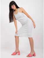 Šaty D16005W30308A světle šedé Šaty D16005W30308A světle šedé
