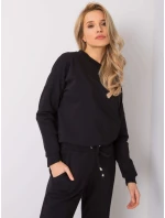 Mikina RV BL 6119.04P černá Mikina RV BL 6119.04P černá