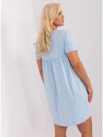 RV SK 8768 šaty.17P světle modrá