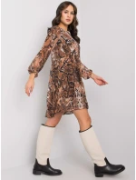 Šaty WN SK 2311 2.76 světle hnědá