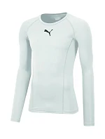 Pánské termo tričko LIGA Baselayer LS 655920-04 Bílá - Puma