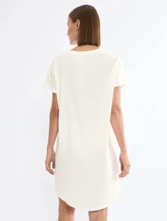 Nightdresses NDK X - SILK WHITE - TRIUMPH SILK WHITE - TRIUMPH